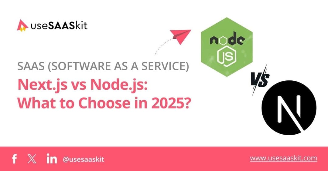 Next.js vs Node.js: What to Choose in 2025?