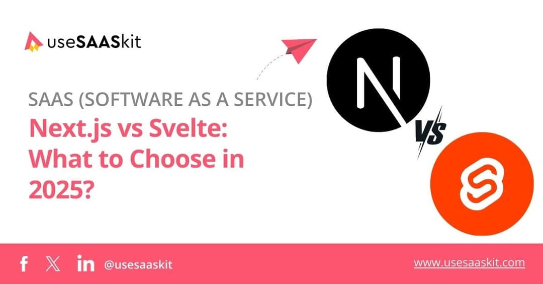 Next.js vs Svelte: What to Choose in 2025?
