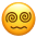 Face with spiraling eyes and a dazed expression emoji